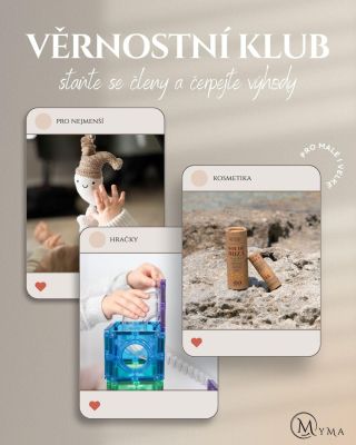 Proměňte u nás nákup ve váš prospěch. Vážíme si každé objednávky, a proto pro vás máme bonusový program.✨ Jak program...